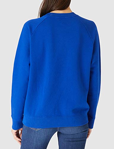 Lee Plain Crew Neck Sudadera, Azul Marino, XL para Mujer