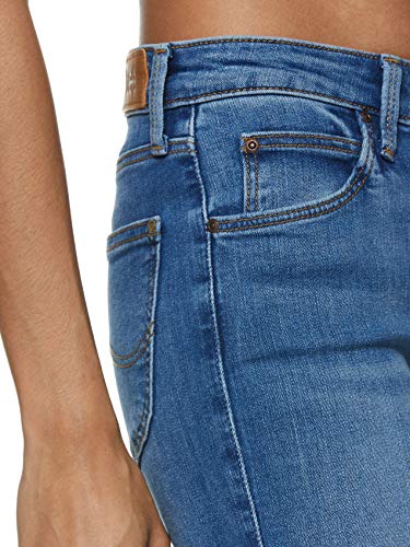 Lee Scarlett Cropped Vaqueros Skinny, Azul (Ninety Nine Hazv), 30W / 35L para Mujer