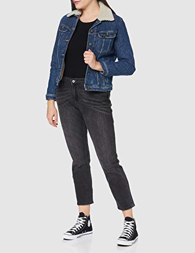 Lee Sherpa Rider Chaqueta vaquera, Vintage Danny, L para Mujer