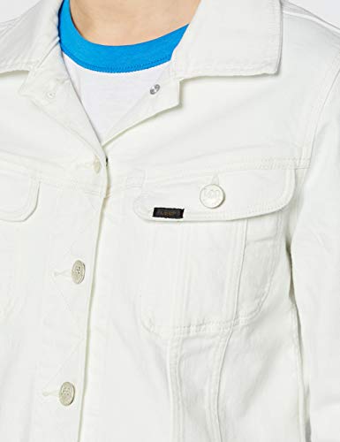 Lee Slim Rider Chaqueta de jean, Azul (RINSE 36), Medium para Mujer