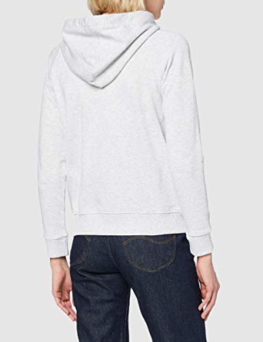 Lee Zip Through Hoodie Sudadera con Capucha, Gris (Sharp Grey Mele 03), S para Mujer