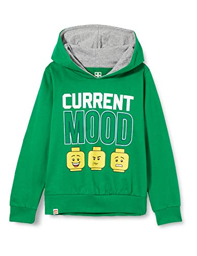 LEGO Mwa-Sweatshirt mit Kapuze Sudadera con Capucha, 831 Verde Claro, 5 años para Niños