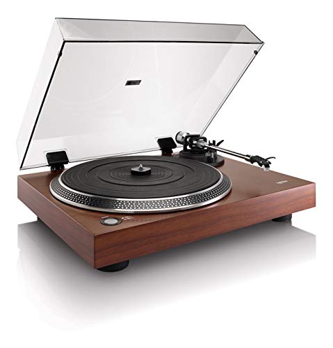 Lenco L-90X tocadisco - Tocadiscos (Tocadiscos de tracción por Correa, Semiautomático, Nuez, 33,45 RPM, Corriente alterna, 5 W)