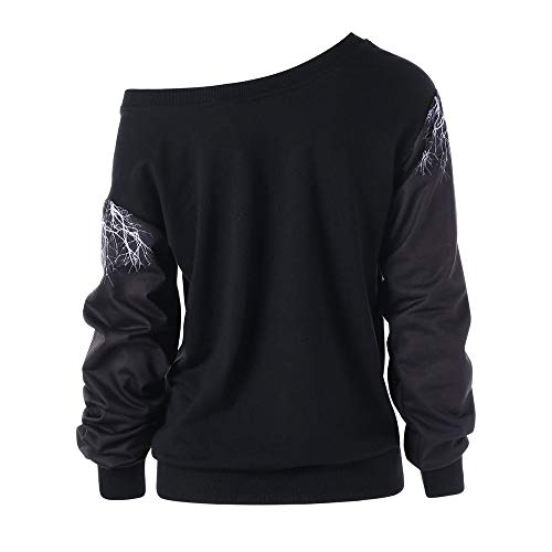 Lenfesh Blusas Multicolores Color sólido Mujer para Mujer Sudaderas Ropa Mujer Otoño Invierno Camisetas Túnicas de Fiesta de Manga Larga