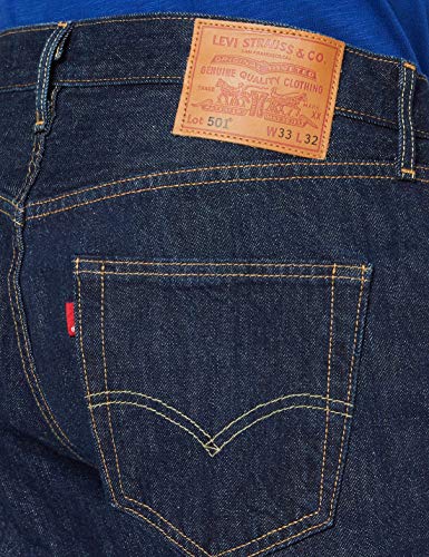 Levi's 501 Original Fit- Vaqueros para hombre, Azul (Onewash 101), W32/L34