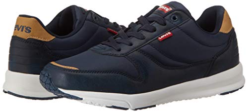 Levi's Baylor 2.0, Zapatillas Hombre, Azul (Navy Blue 17), 43 EU