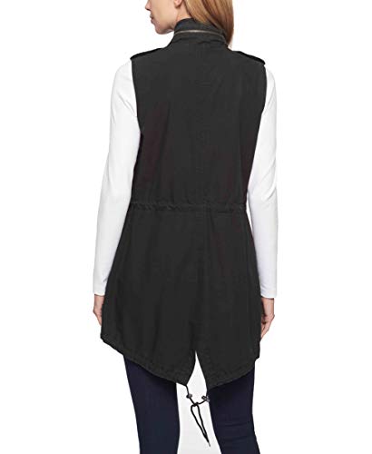 Levi's Chaleco de algodón ligero para mujer (tallas estándar y grandes) - negro - S