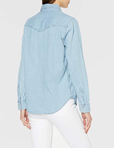 Levi's Essential Western Blusa, Blue (Cool out (2) 0001), XL para Mujer