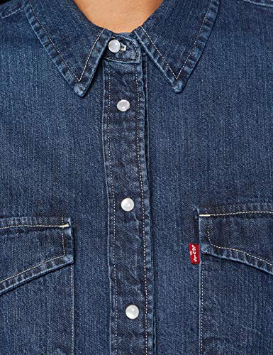 Levi's Essential Western Camisa, Air Space, M para Mujer