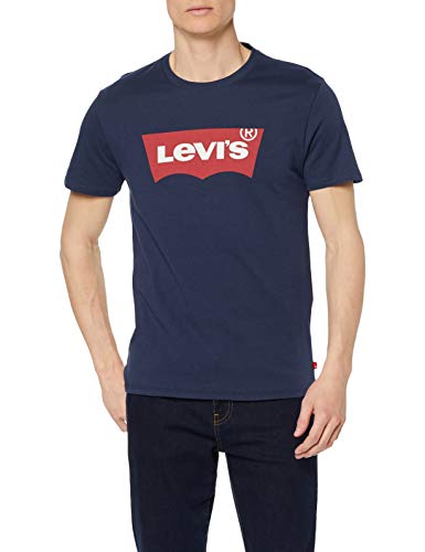 Levi's Graphic Set-In Neck, Camiseta para Hombre, Azul (C18977 Graphic H215-Hm Dress Blues Graphic H215-Hm 36.3 139), Medium