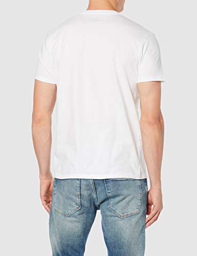 Levi's Graphic Set-In Neck, Camiseta para Hombre, Blanco (C18978 Graphic H215-Hm White Graphic H215-Hm 36.4 140), Large