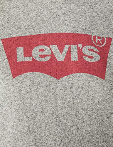 Levi's Graphic Sport Felpa, Hoodie Housemark Smokestack Htr, XXS Donna