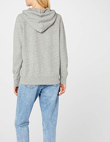 Levi's Graphic Sport Felpa, Hoodie Housemark Smokestack Htr, XXS Donna