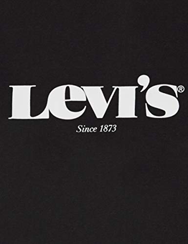 Levi's Graphic Standard Sudadera con Capucha, Hoodie New Logo II Caviar, XXS para Mujer