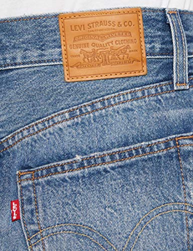 Levi's HR Decon Iconic BF Skirt Falda, Blue (High Plains 0011), One Size (Size: 27) para Mujer