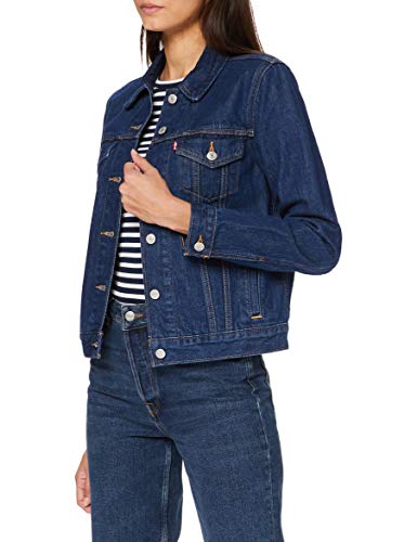 Levi's Jaqueta de jeans para mujer, talla L