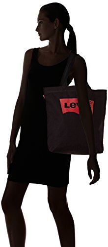 Levi's LEVIS FOOTWEAR AND ACCESSORIESBatwing Tote WMujerBolsos totesNegro (R Black) 39x14x30 centimeters (W x H x L)