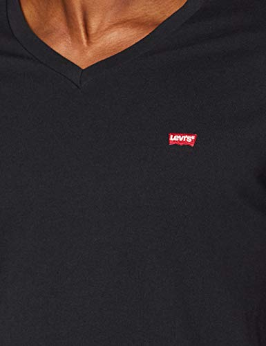 Levi's Orig Hm Vneck Camiseta, Black (Mineral Black 0001), XX-Large para Hombre