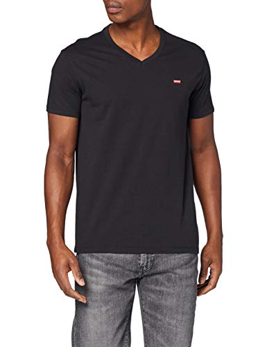 Levi's Orig Hm Vneck Camiseta, Black (Mineral Black 0001), XX-Large para Hombre
