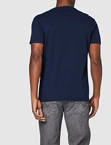 Levi's Orig Hm Vneck Camiseta, Blue (Dress Blues 0002), Large para Hombre