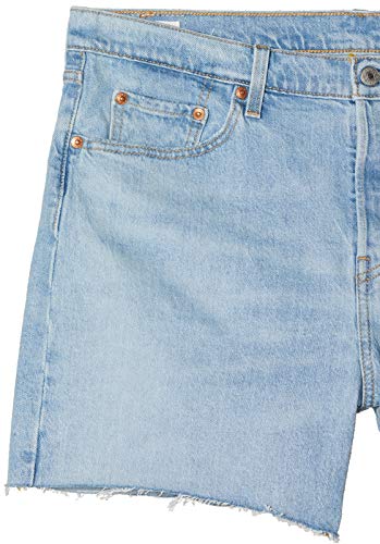 Levi's Plus Size Pl 501 Original Pantalones Cortos, Blue (Tango Dibs Plus Short 0001), 14 para Mujer