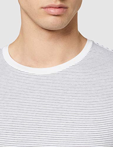 Levi's Slim 2Pk Crewneck 1 Camiseta, 2 Pack White + Blue Y/D/Blue + White Y, XL (Pack de 2) para Hombre