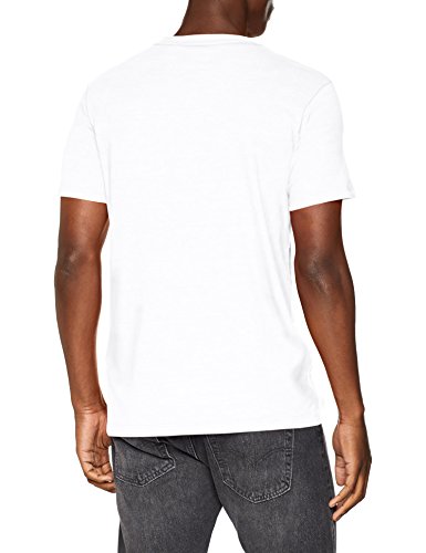 Levi's SS Original Hm tee Camiseta, Cotton + Patch White, XL para Hombre