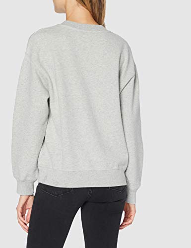 Levi's Standard Crew Sudadera, Smokestack Heather, XS para Mujer