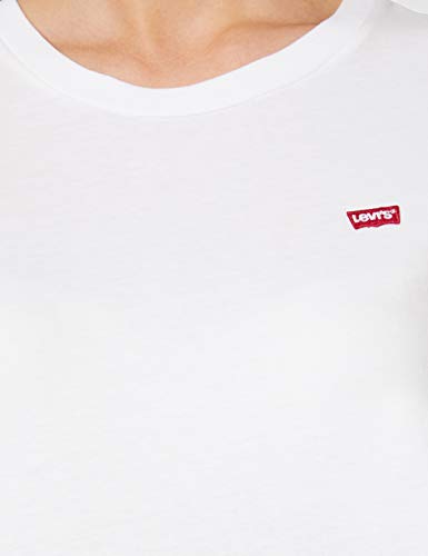 Levi's tee Camiseta, White Cn-100Xx, XL para Mujer
