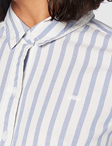 Levi's The Classic BW Shirt Camisa, Rubellite Colony Blue, S para Mujer