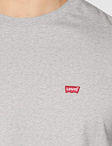 Levi's The Original tee Camiseta, Grey (Cotton + Patch Medium Grey Heather Emb 0015), XX-Large para Hombre