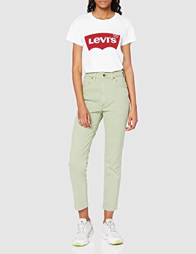 Levi's The Perfect Tee, Camiseta, Mujer, Blanco (Batwing White Graphic 53), L