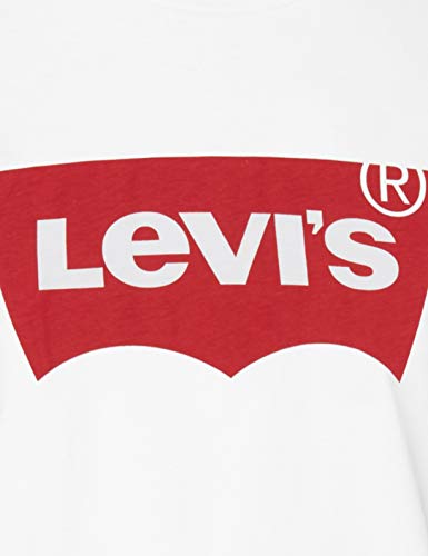 Levi's The Perfect Tee, Camiseta, Mujer, Blanco (Batwing White Graphic 53), XL