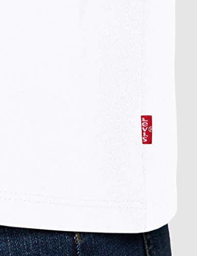 Levi's The Perfect Tee, Camiseta, Mujer, Blanco (New Red Box Taba White 0370), XS
