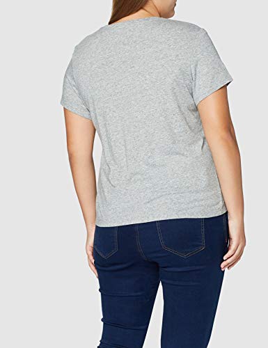 Levi's The Perfect Tee, Camiseta, Mujer, Gris (Sportswear Logo Tee Smokestack 303), S