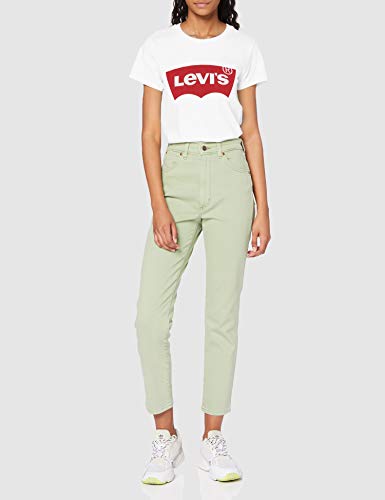 Levi's The Perfect Tee, Camiseta para Mujer, Blanco (Batwing White Graphic 53), Small