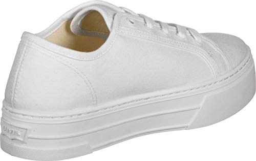 Levi's Tijuana, Zapatillas Mujer, Blanco (B White 50), 40 EU
