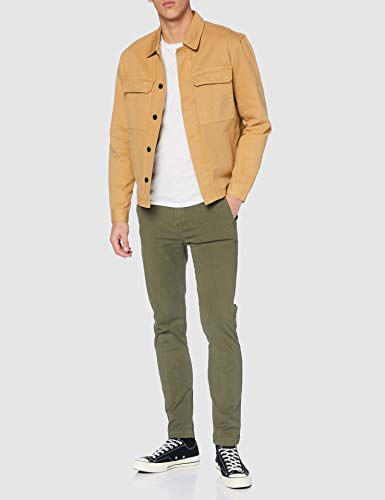Levi's XX Chino Slim II Khakis, Bunker Olive Shady GD Ccu B, 32W / 32L para Hombre