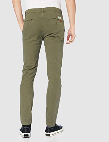 Levi's XX Chino Slim II Khakis, Bunker Olive Shady GD Ccu B, 32W / 32L para Hombre