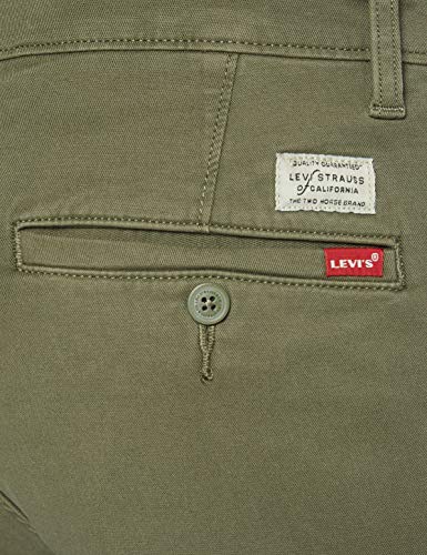 Levi's XX Chino Slim II Khakis, Bunker Olive Shady GD Ccu B, 32W / 32L para Hombre