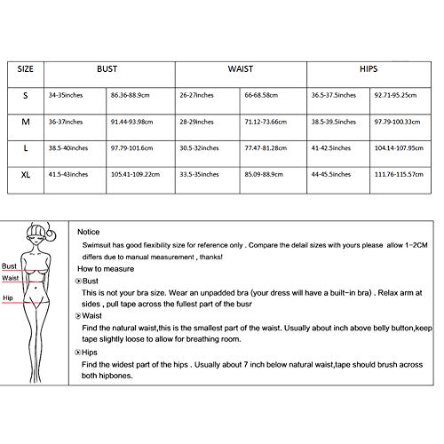 LFF SWIM Trajes de baño Mujer Retro Cintura Alta Halter Top Flounce Conjunto De Bikini Swimmingwear Verano De Dos Piezas Se Separa,h,M