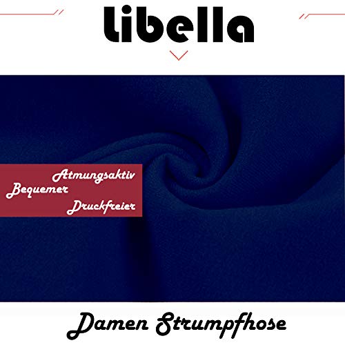 Libella Medias para Mujer Microfibra 80 Den Azul Marino 27227 M