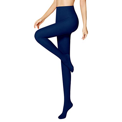 Libella Medias para Mujer Microfibra 80 Den Azul Marino 27227 M