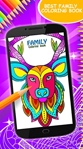 Libro de colorear familiar