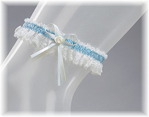 Liga Novia ELEGANTE Delgado a la Boda - Liga Nupcial - Garter Novia, Garter Boda - Novias Accesorios - MUST HAVE - Regalo Dama de Honor, Bachelor Party - MARFIL