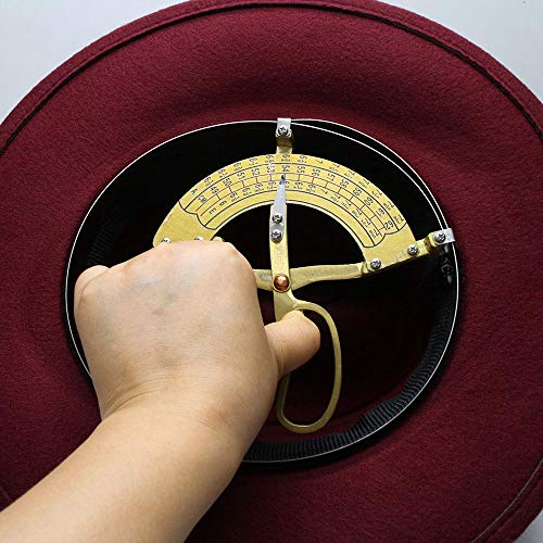 liqun Banda De Cuero con Calavera Retro para Padres E Hijos Unisex/Niño Lana ala Ancha Fedora Pork Pie Pork-Pie Sombrero Bowler Tapa Superior Redonda   (57 Cm / 54 Cm), Negro, Tamaño Adulto 57 Cm