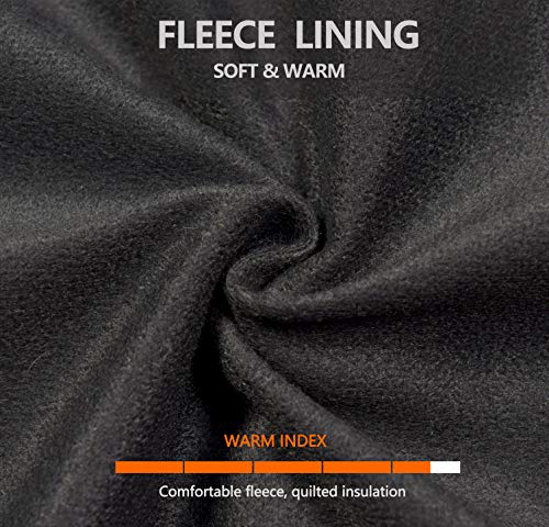 Little Donkey Andy Chaqueta de esquí para mujer, impermeable, cálida, resistente al viento, para montaña, nieve, lluvia, mosaico, azul, XL