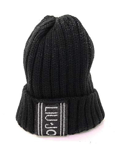 LIU-JO SPORT - Gorro de lana para mujer, modelo T69190M0300, color negro Negro Talla única