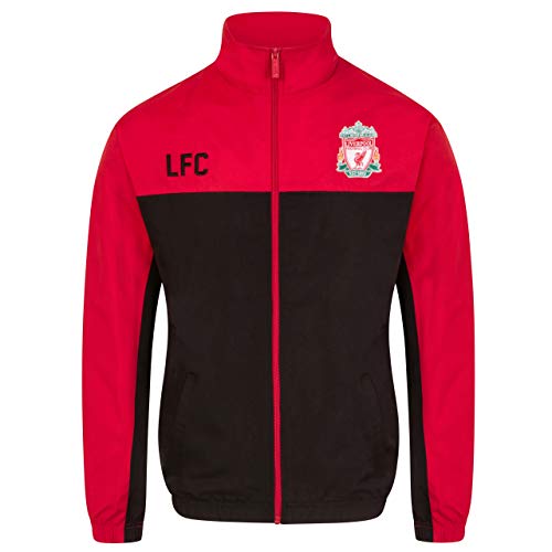 Liverpool F.C. - Juego de chaqueta y pantalones de chándal para hombre, ideal como regalo de fútbol, producto oficial, Hombre, rojo, S