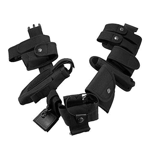 Lixada Cinturón Táctico de Ajustable Nylon Militar Utilidad Correa Kit Guardia de la Policía de Seguridad Formación